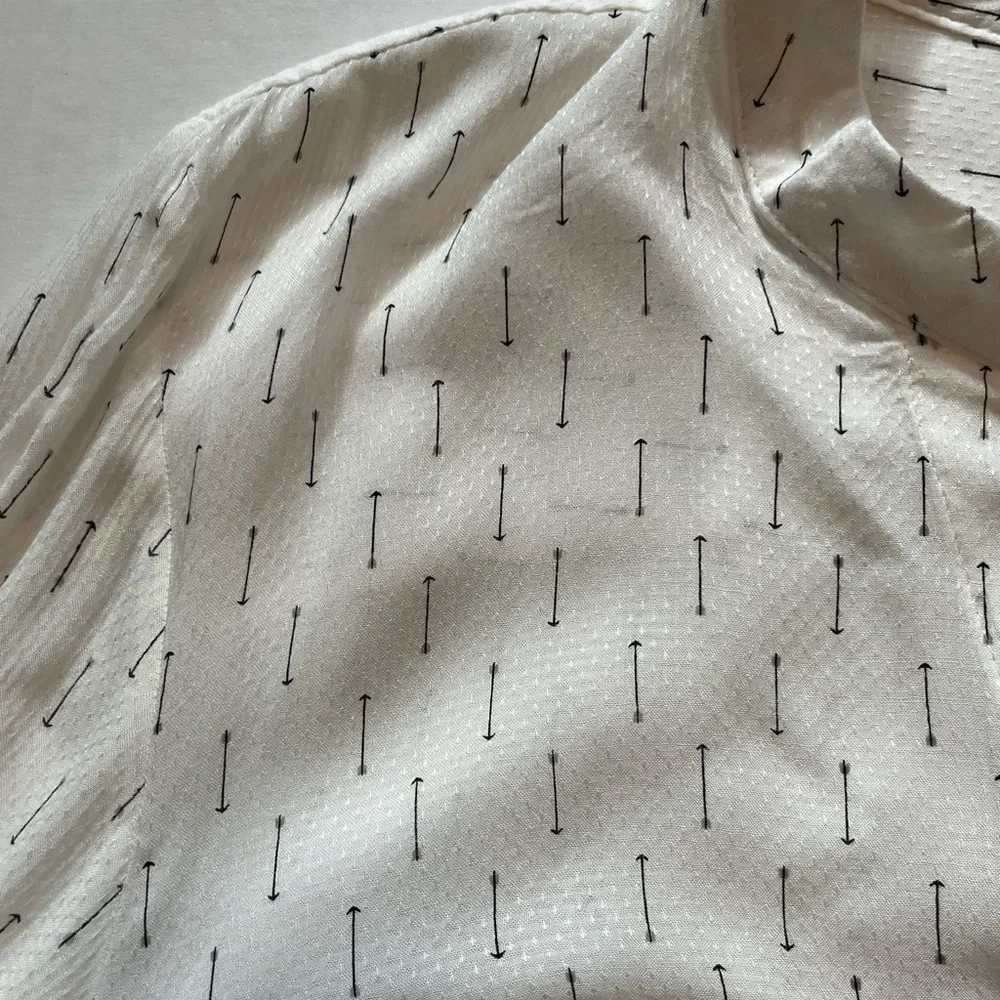 NWT H&M Arrow Print Tunic, Sz 14 - Picture 5 of 7